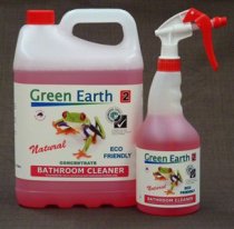 Green Earth Bathroom Cleaner 5 litre, green earth chemicals, eco friendly chemicals, environmentally friendly chemicals